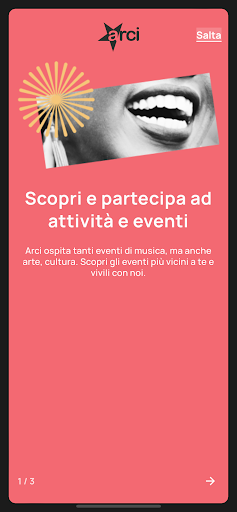 Android application ARCI screenshort
