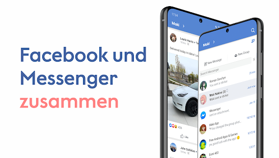 Maki+: Facebook und Messenger in einer tollen App Capture d'écran