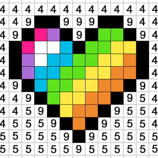 数字で塗り絵 無料塗り絵帳 Color By Number Google Play のアプリ