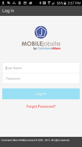 Android application MOBILEjobsite screenshort