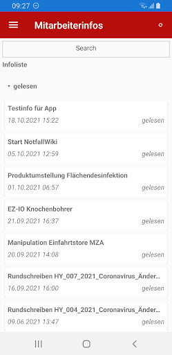 RK Tirol App Screen 2