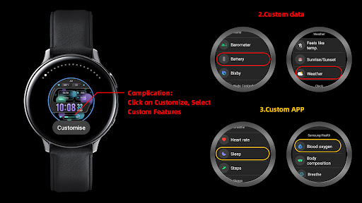 Ground Glass For Wear OS Screenshot 2 - AppWisp.com