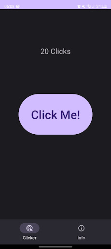 Button Clicker Screen 3