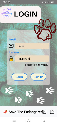 Save The Endangered Screen 2