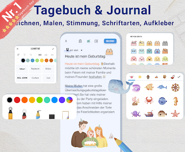 My Diary, Journal Tagebuch app Screenshot