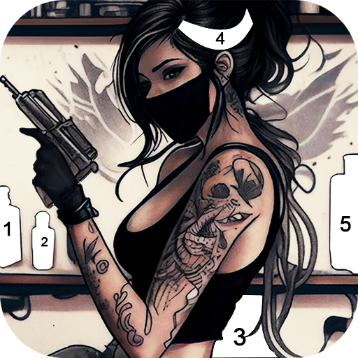 Tattoo Coloring games 1.0.61 Icon