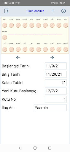 Doğum Kontrol Hapı Kullanımı Screen 3