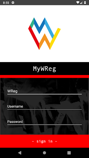 Android application WReg screenshort