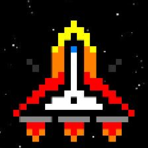 Simple Retro Space Shooter (SR logo