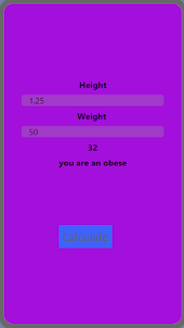 BMI calculator by Babalola