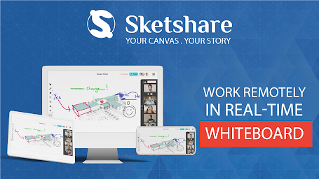 Sketshare - Collaborative Whiteboard in Real-time