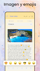 Screenshot 5 nota Bloc Recordatorio aplicac android