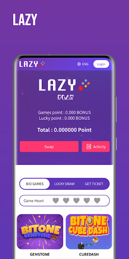 Android application LAZY play screenshort