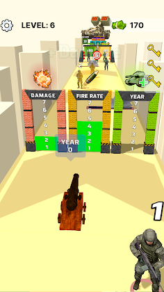 Tank N Run: Modern Army Race - Screenshot 1