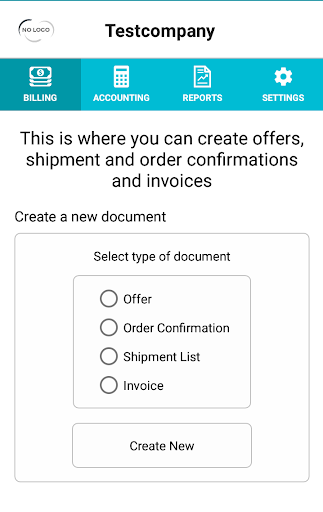App preview
