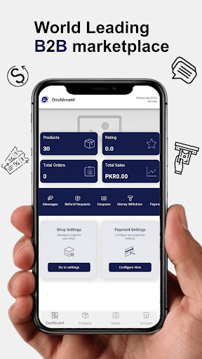 Android application Flick Seller screenshort