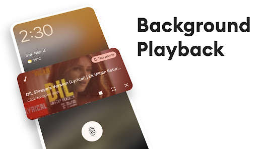Imágen 4 Playback: background play android