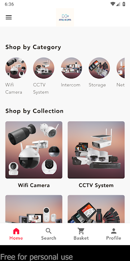 Android application آفاق القمه screenshort