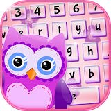 Cute Owl Keyboard Themes App icon