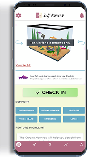 Android application Self Aware screenshort