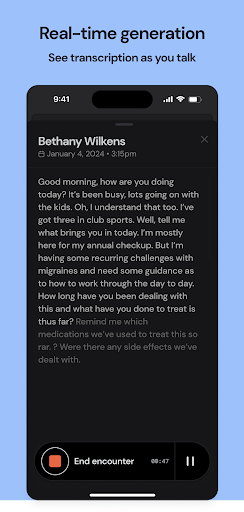 App screenshot