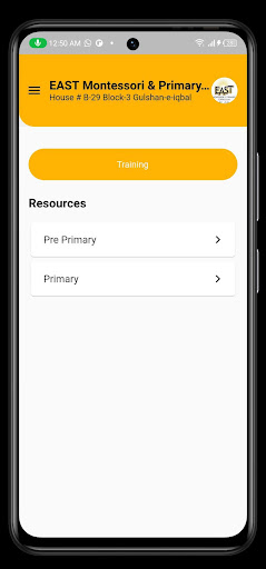 Android application Teacher Certification Program screenshort