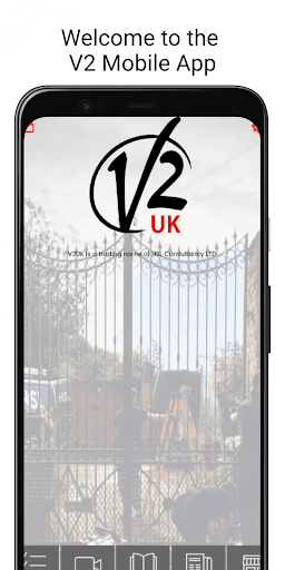 Android application V2UK screenshort