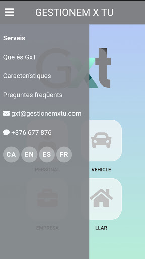 GestionemXTu Screen 2