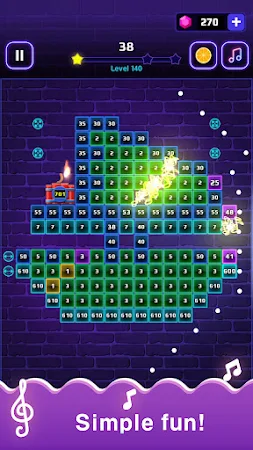 Game screenshot Brick Breaker Music : Amazing mod apk
