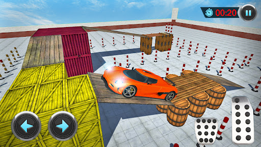 Android application Luxury Sports Car Parking Pro screenshort