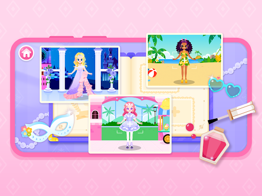 Screenshot of Princess Dress Up Game