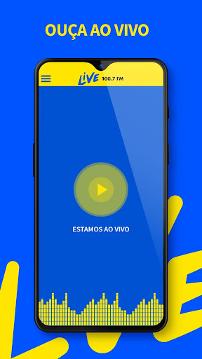 Rádio Live 100.7 Fm Screen 2