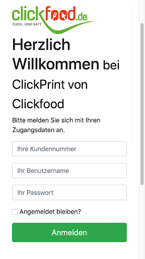 Android application ClickPrint 2.0 screenshort
