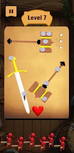 Hammers and Nails with weapons
