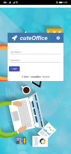 Android application cuteOffice2B screenshort