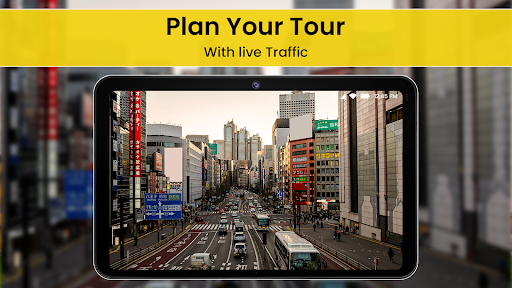 Live Earth Map: Route Planner Screen 3