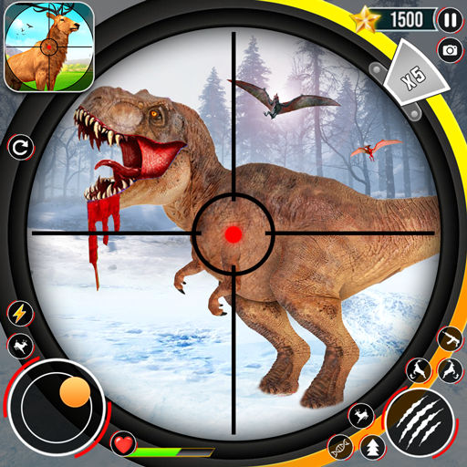 Dinosaur Hunter Shooting Games 44 Icon