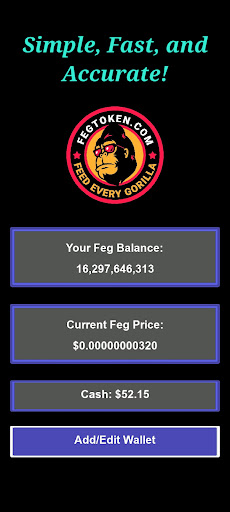 Feg Token Tracker Screen 3