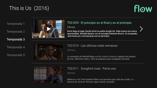 Flow Android TV Screen 3