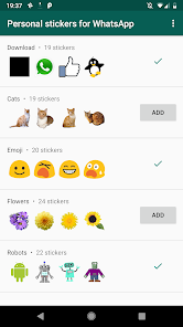 Personal stickers for WhatsApp - Apps on Play