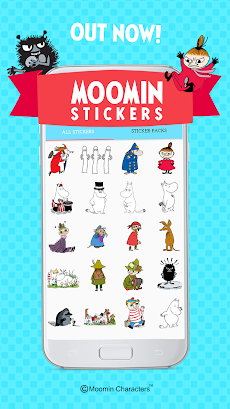 Moomin Sticker Appのおすすめ画像1