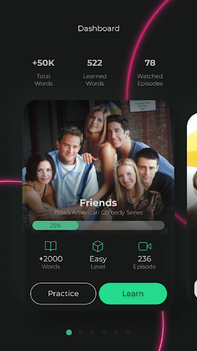Android application Vocab Series screenshort