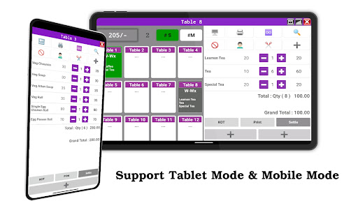 Android application Pocket Biller Restaurant Dabha screenshort