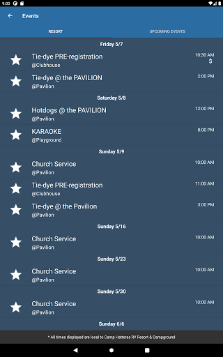 Screenshot of Camp Hatteras