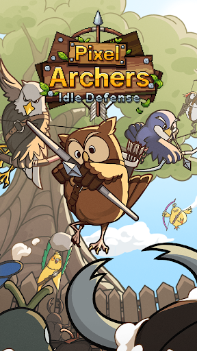 Android application Pixel Archers: Idle Defense screenshort