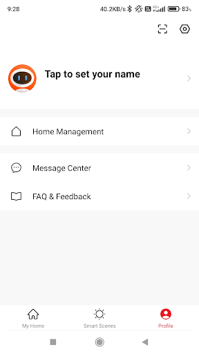 Android application Thermex Home screenshort