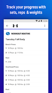 Map My Fitness Workout Trainer