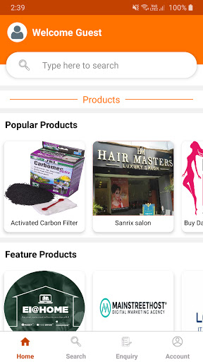 Android application LS Business Directory screenshort