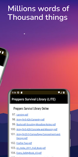Preppers Survival (Lite) Screen 2