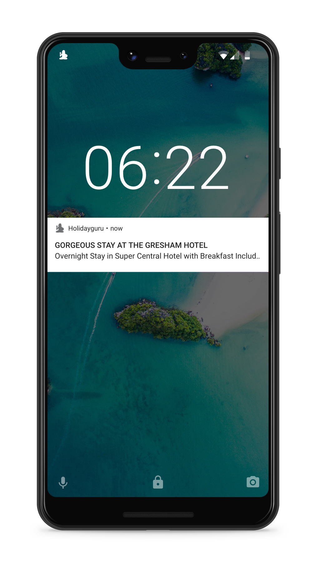 Android application Holidayguru screenshort